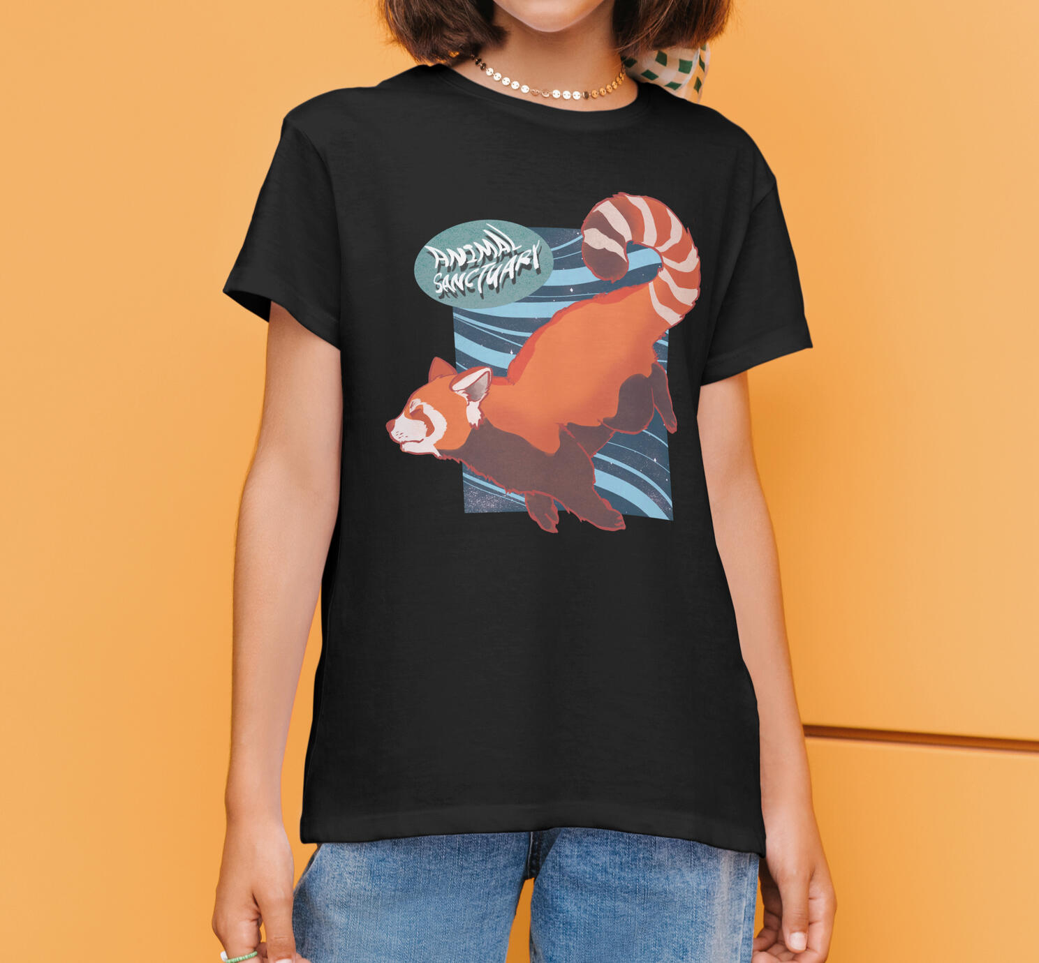 Illustrated Children Graphic-Tee